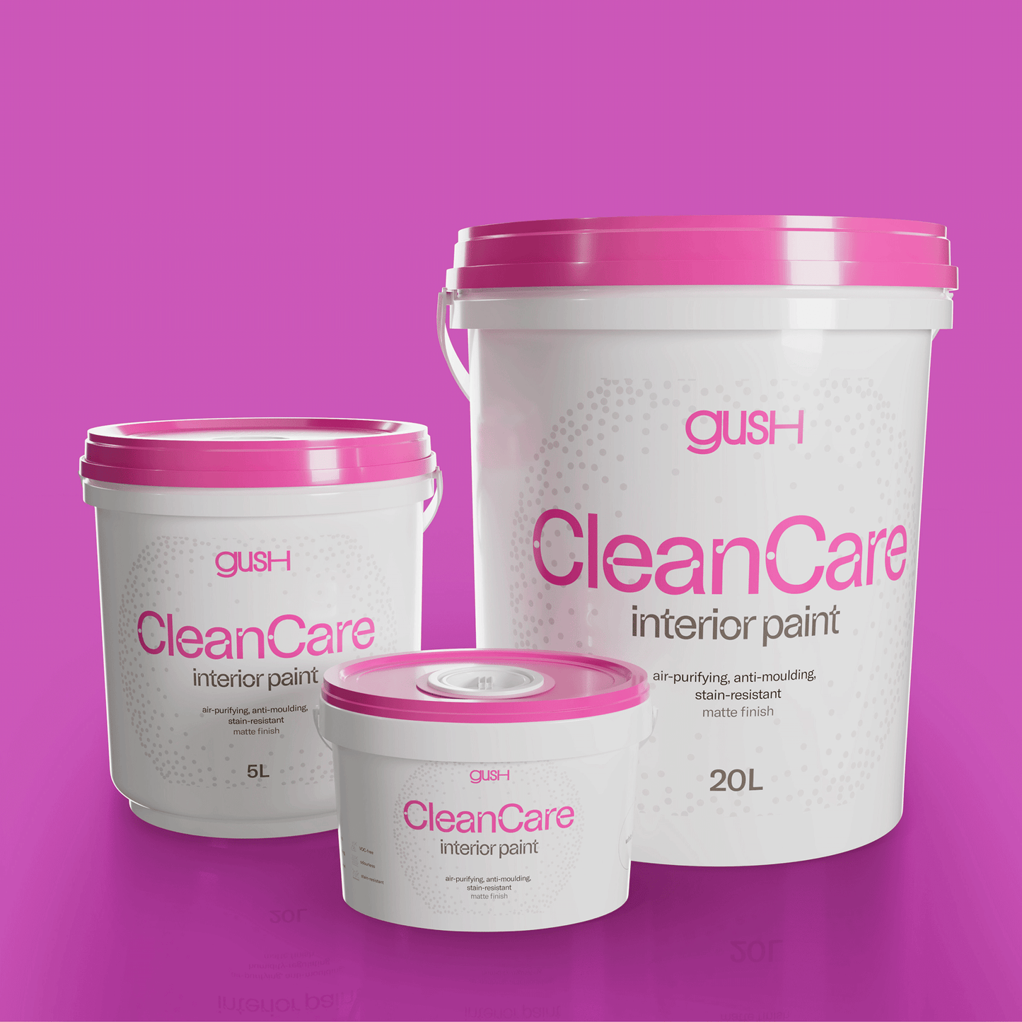 Gush Clean Care Interior Paint - All Sizes